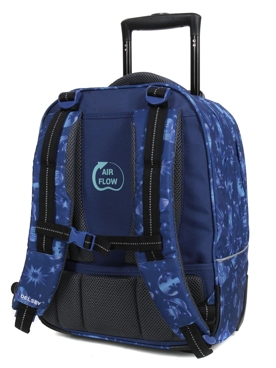 Sac à Dos à Roulettes Delsey Back To School 15 Sac à Dos à Roulettes Delsey Back To School – Image 13