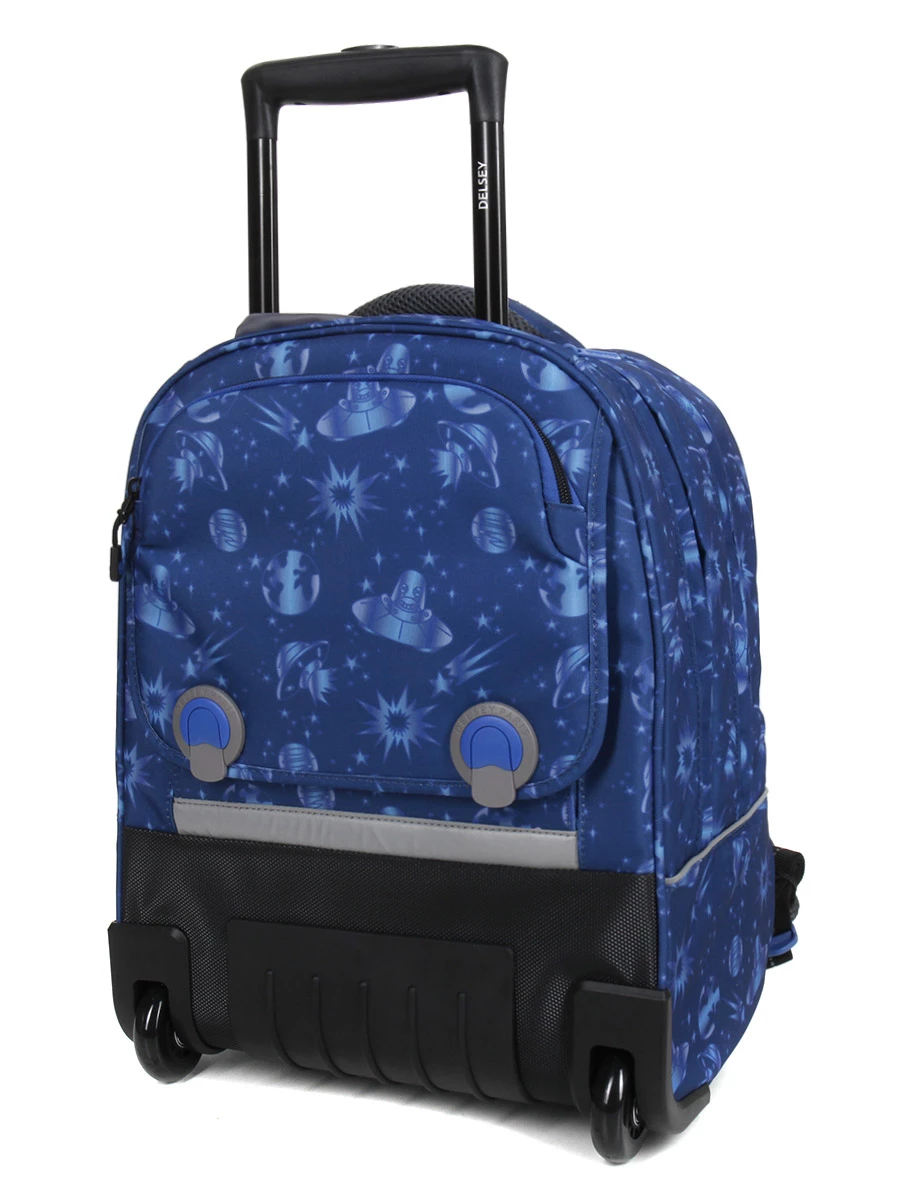 Sac à Dos à Roulettes Delsey Back To School 3 Sac à Dos à Roulettes Delsey Back To School