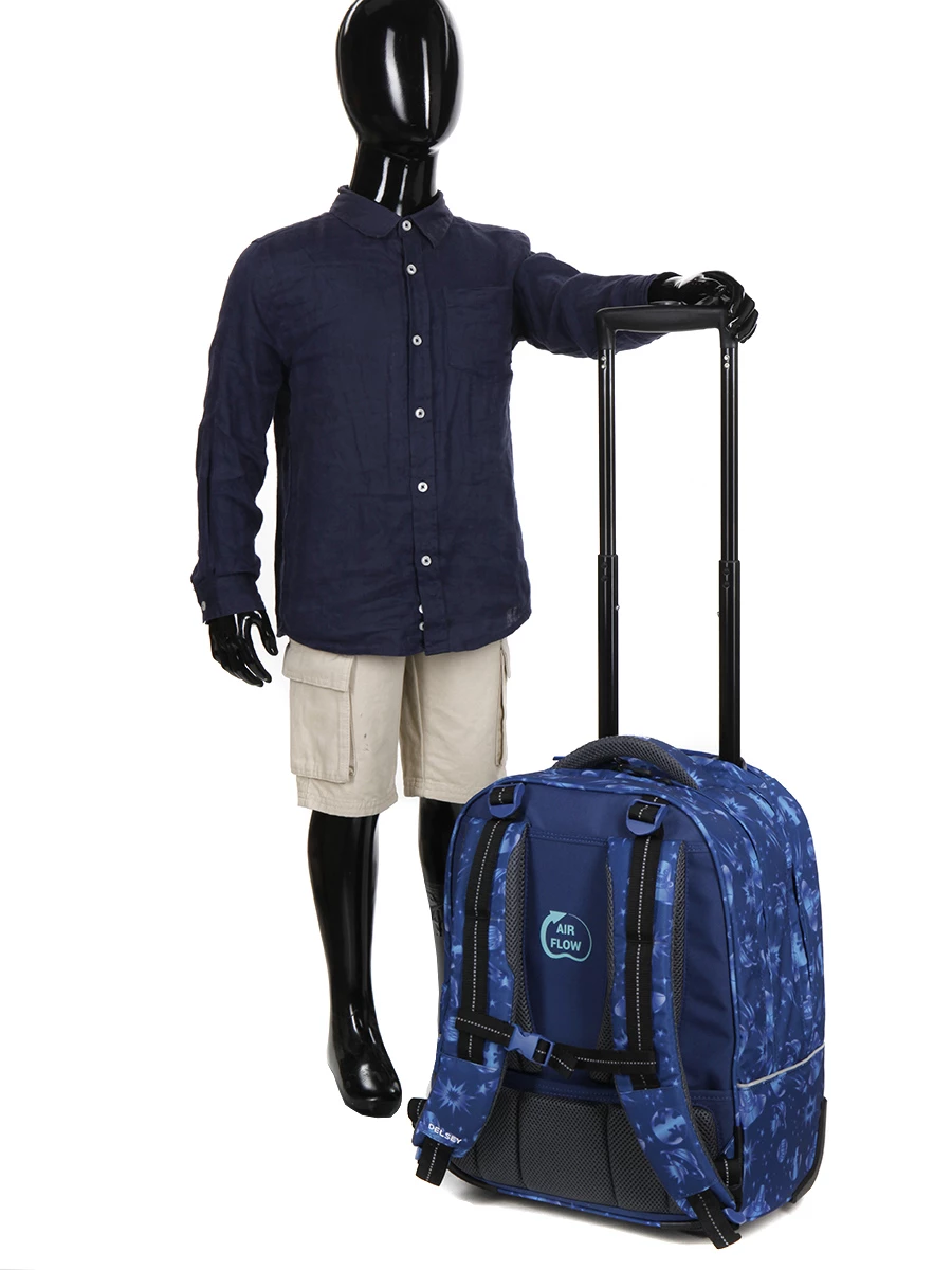 Sac à Dos à Roulettes Delsey Back To School 19 Sac à Dos à Roulettes Delsey Back To School – Image 17