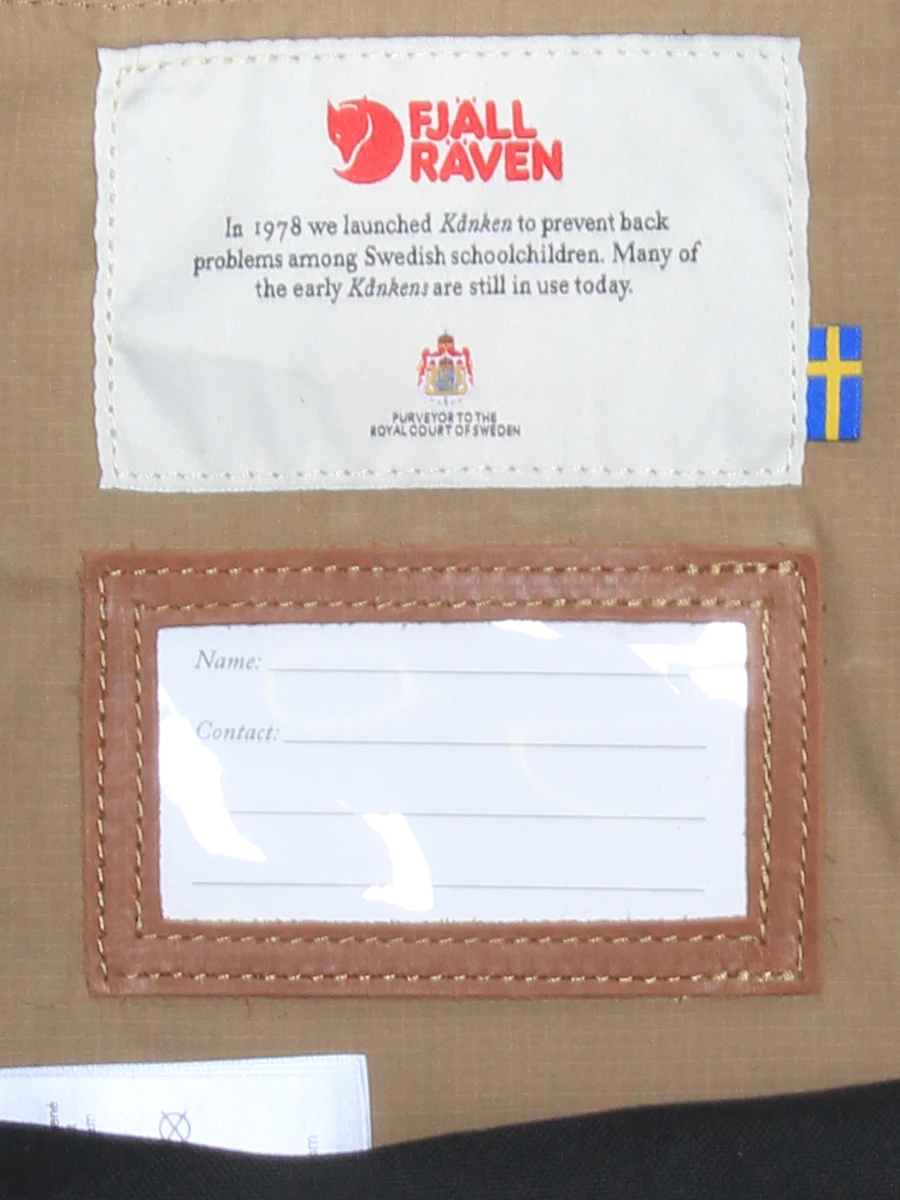 FJÄLLRÄVEN Sac à Dos Fjällräven Kanken N°2 Mini Black 14 FJÄLLRÄVEN Sac à Dos Fjällräven Kanken N°2 Mini Black – Image 12